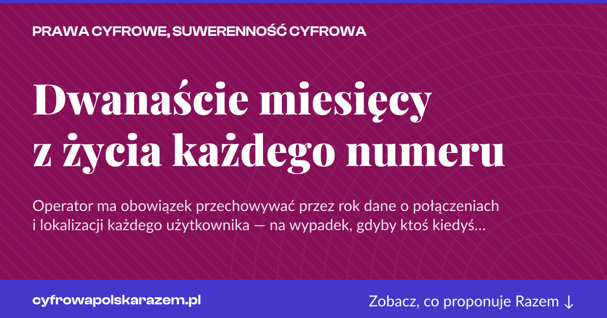 Karta social do udostępnienia: Dwanaście miesięcy z życia każdego numeru